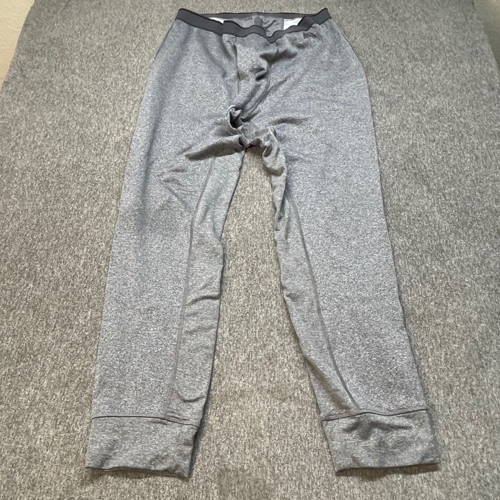 REI Co-op Mens Gray Heathered Midweight Base Layer Thermal Tights Size XL